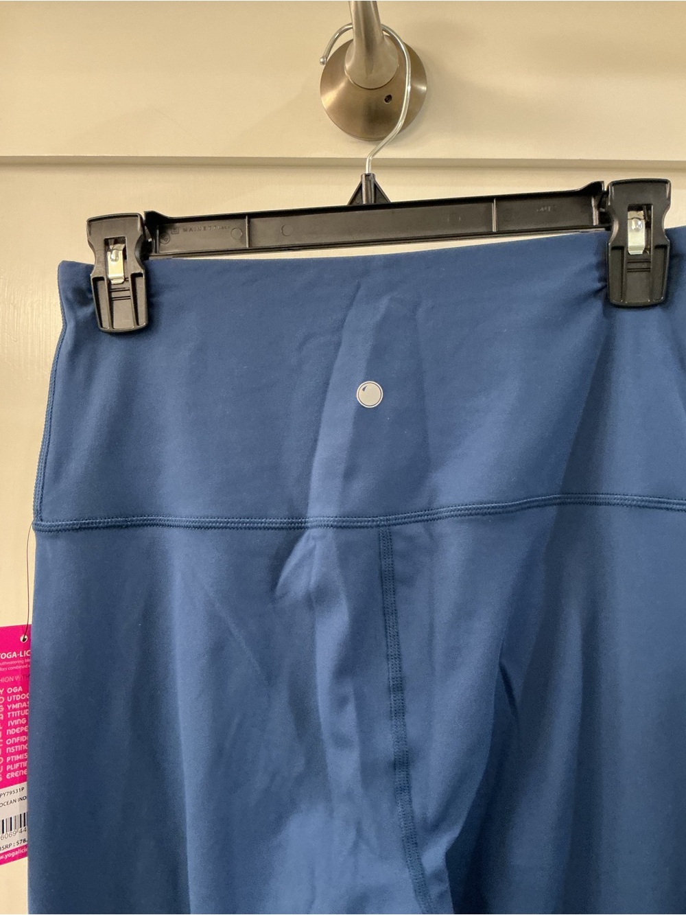 Yogalicious High Waist Blue Active Leggings - Picture 3 of 3